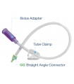 12" STR Connector w/Purple Bolus Adapter (MiniONE FS Purple Adapter)