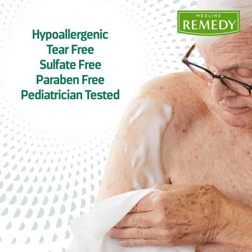 Medline Remedy Clinical No-Rinse Foam Cleanser