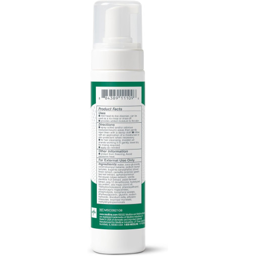 Medline Remedy Clinical No-Rinse Foam Cleanser