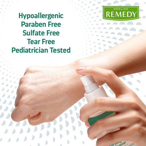 Medline Remedy Phytoplex No-Rinse Hydrating Spray Cleanser