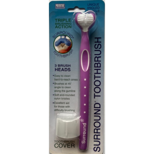 Surround Toothbrush (Triple Headed) Adult