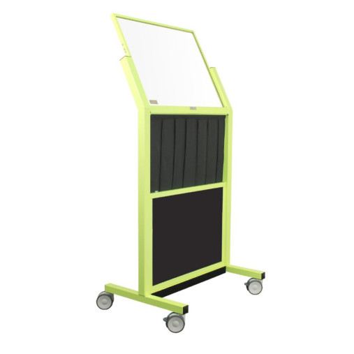 Infab Tilted Mobile Barrier with Reach Through Curtain – 683462