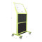 Infab Tilted Mobile Barrier with Reach Through Curtain – 683462