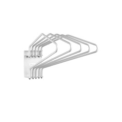 Wall Mounted Deluxe 5 Arm X-ray Apron Rack – 683100