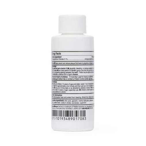 Medline DuoCare Clinical 2-in-1 Oral Rinse, 2oz