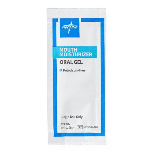 Medline Moisturizing Oral Gel, 3g packet