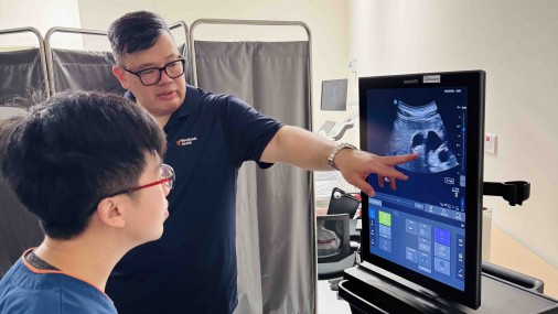 Ultrasound Echo guided life support