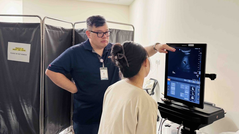 Ultrasound Echo guided life support