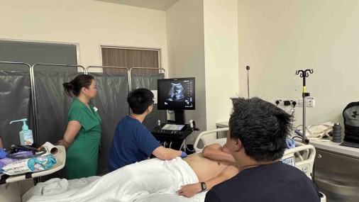Ultrasound Echo guided life support