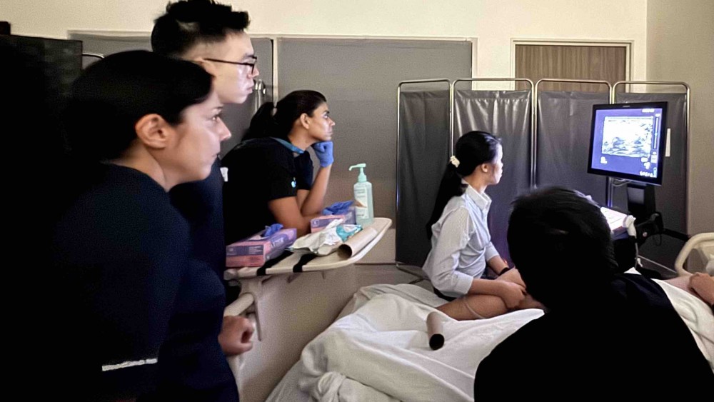 Ultrasound Echo guided life support